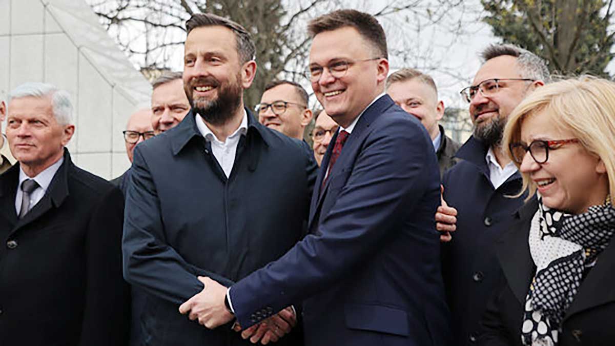 Polska 2050 Szymona Hołowni i PSL ogłaszają wspólny start w wyborach parlamentarnych