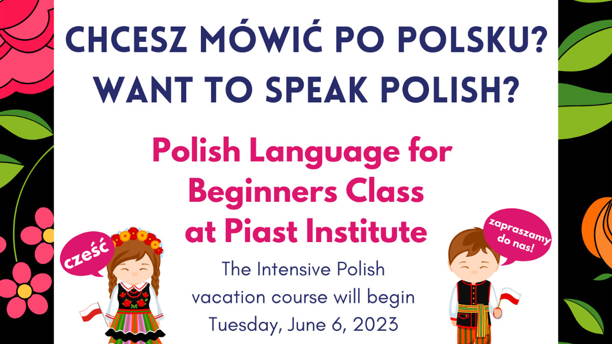 Learn to Speak Polish - Online!