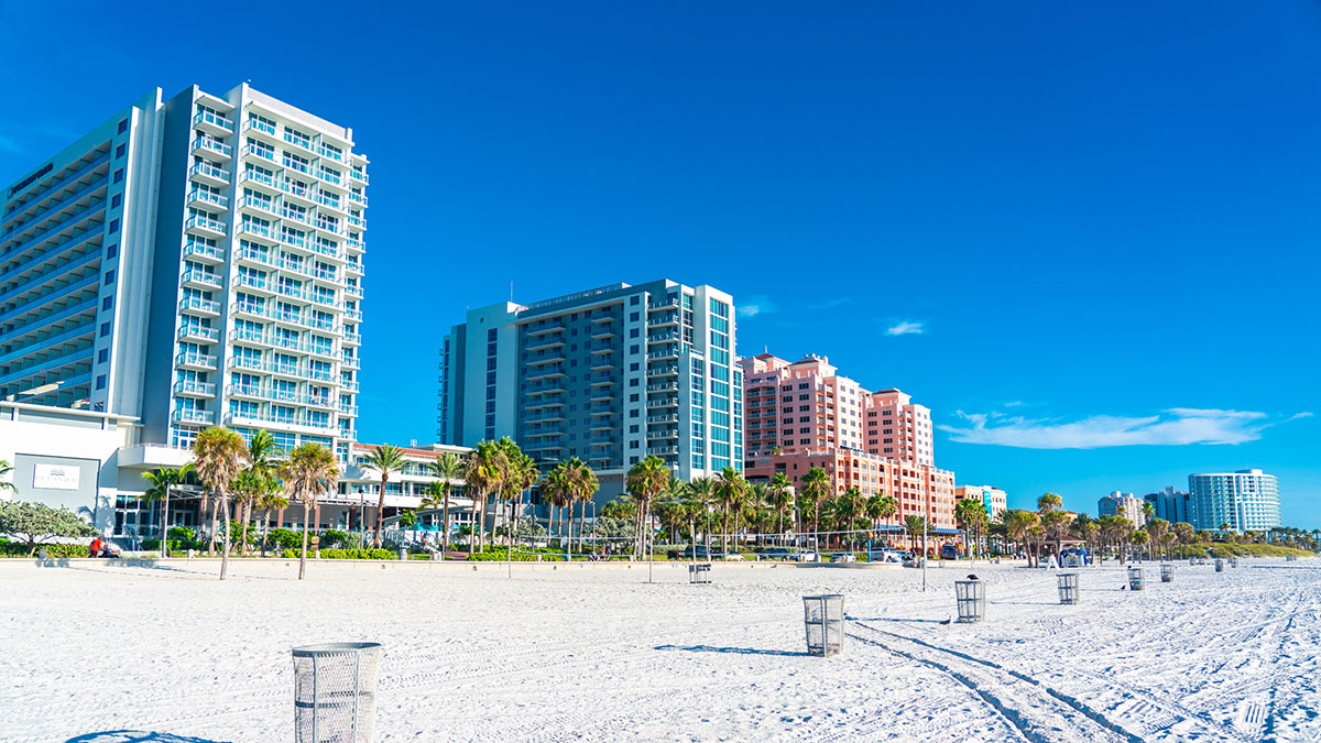 Odpoczynek w Clearwater Beach na Florydzie. Gulfview Hotel