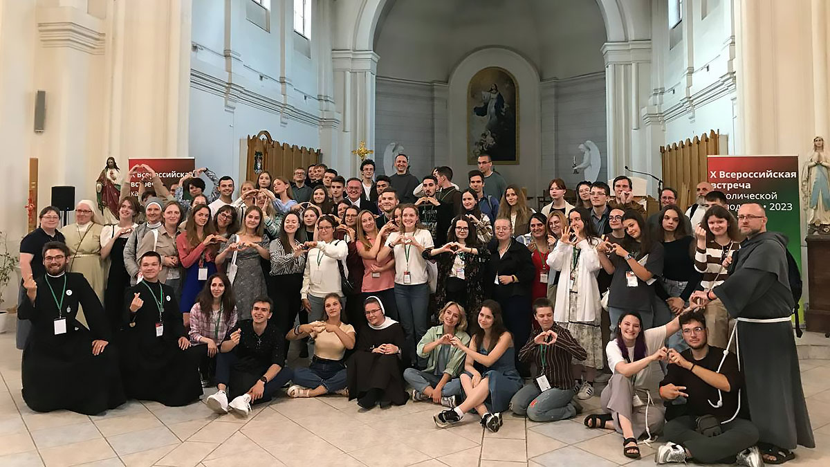 400 osób młodych z ponad 50 miast Rosji na 10. Ogólnorosyjskim Spotkaniu Młodzieży Katolickiej