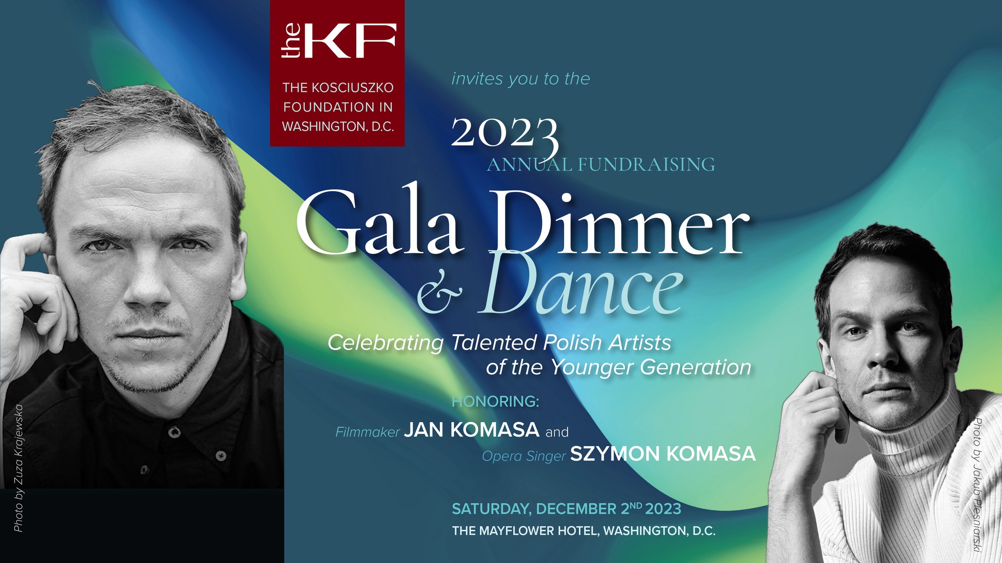 2023 Gala Dinner& Dance Fundacji Kościuszkowskiej w hotelu Mayflower w Waszyngtonie