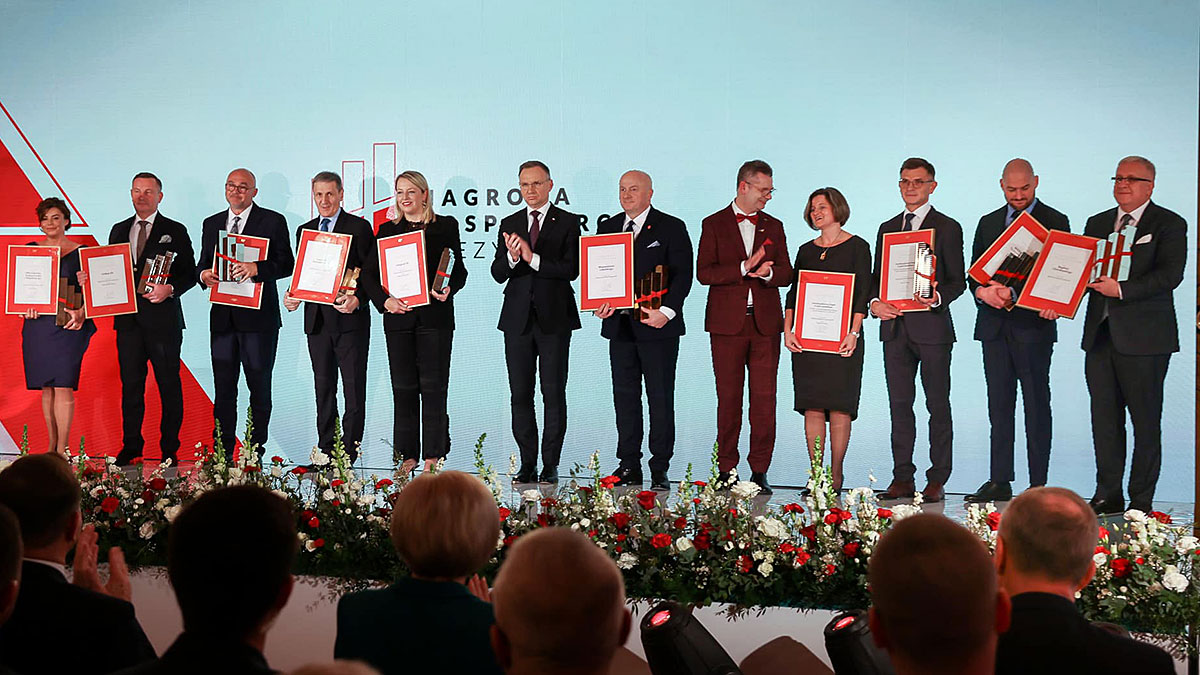 Bogdan Chmielewski, Prezes PSFCU, wyróżniony w XXI edycji Nagrody Gospodarczej Prezydenta RP