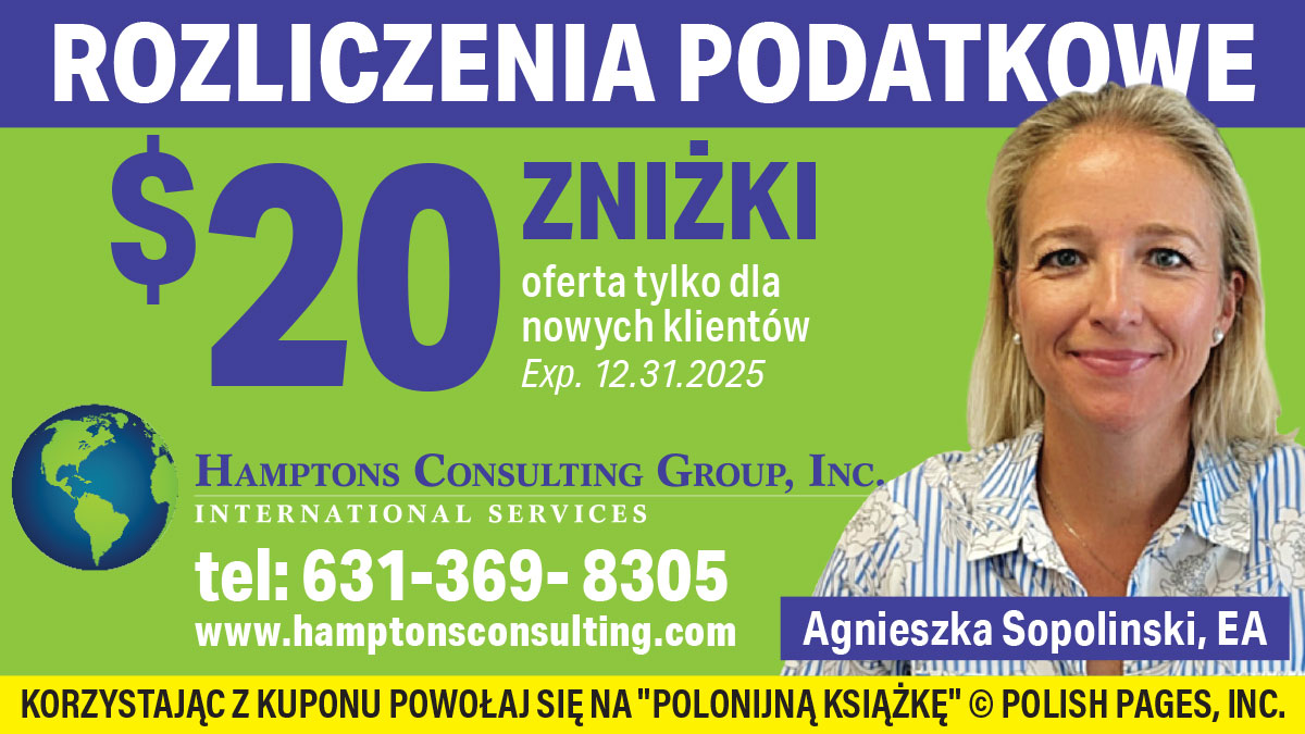 Polska agencja na Long Island. Hamptons Consulting Group w Riverhead