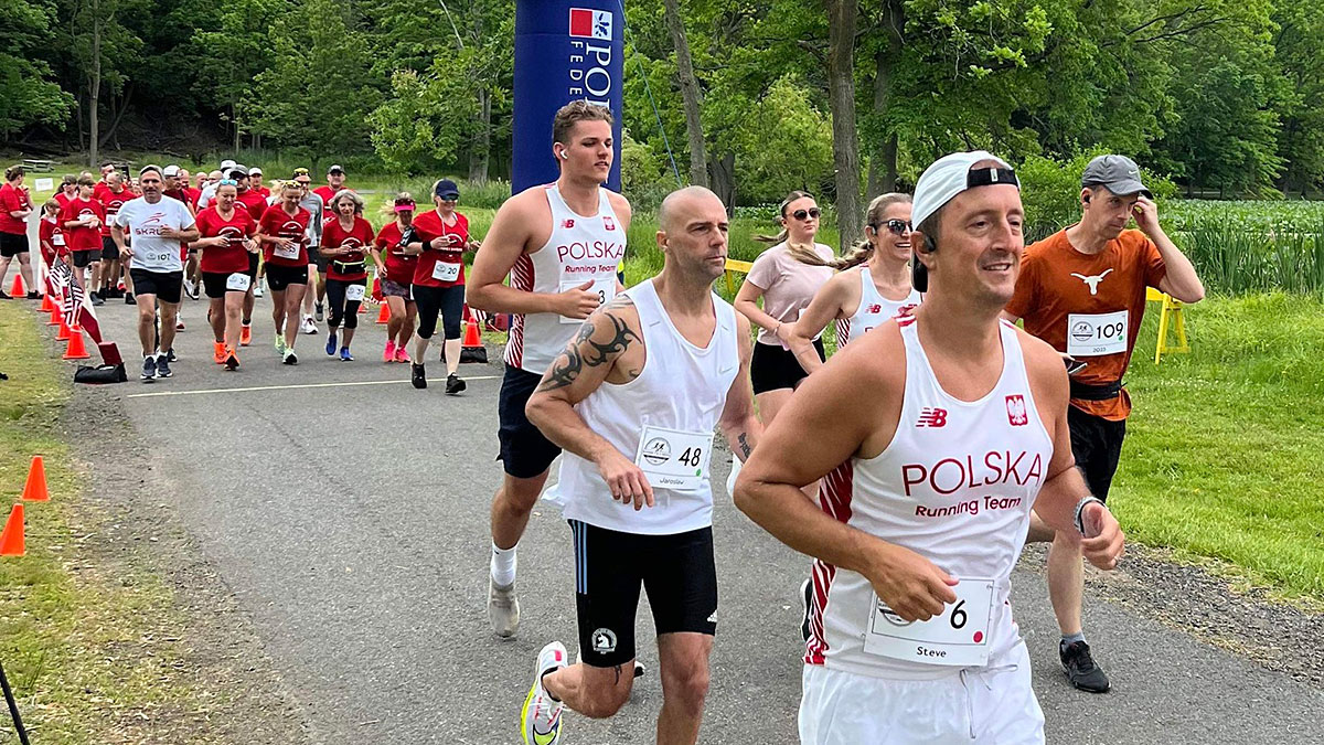 Polska Running Team Festiwal Biegowy w Rockland Lake State Park. 2 czerwca 2024