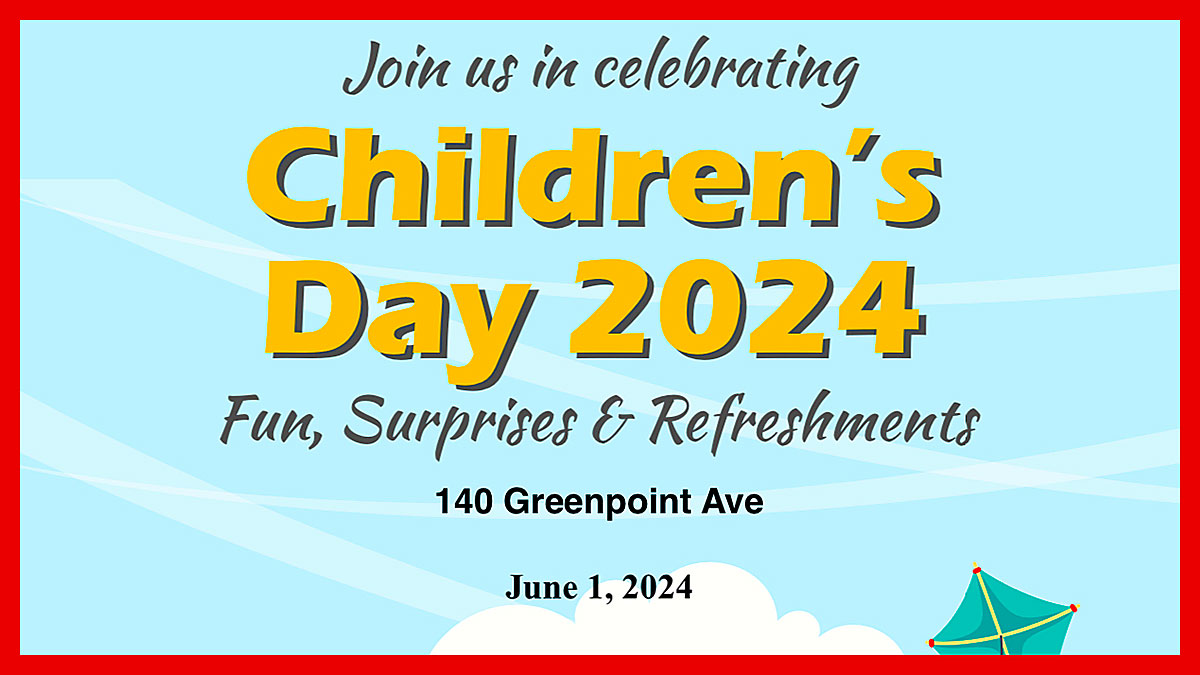 Children's Day 2024 at PSFCU in Greenpoint