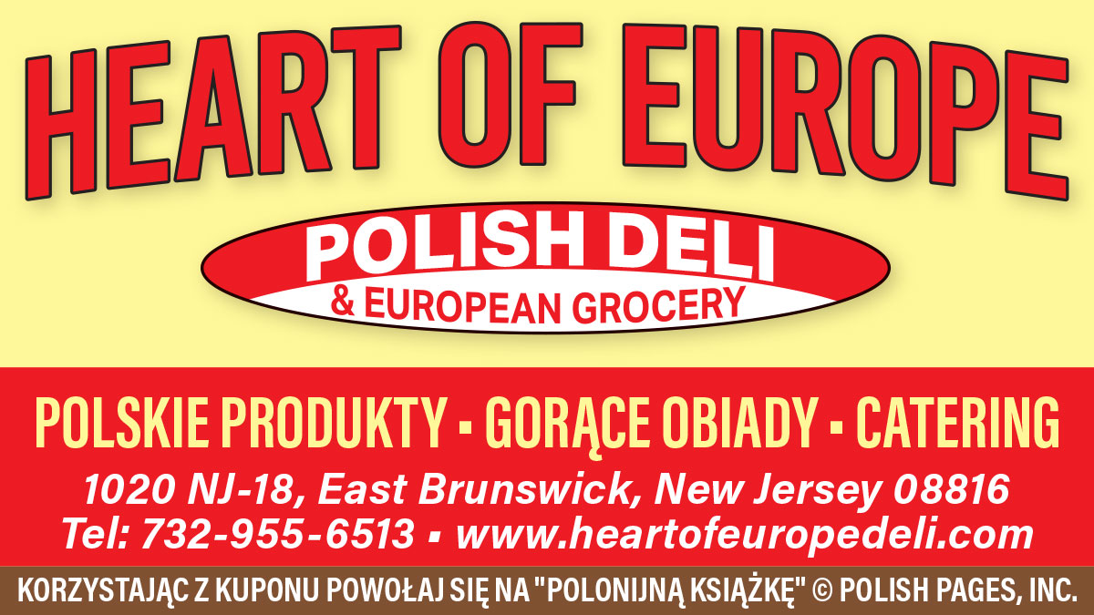 Polski sklep spożywczy w East Brunswick oferuje gorące dania. Heart of Europe w New Jersey zaprasza na zakupy