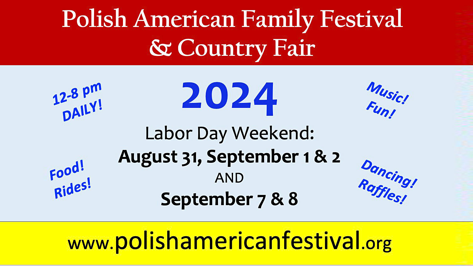 58 Polish American Family Festival in Czestochowa Shrine - Doylestown, PA