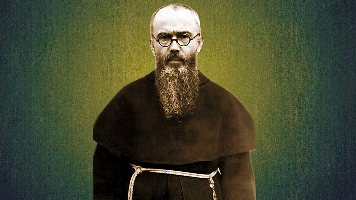 Święty Maksymilian Maria Kolbe, męczennik miłości i szaleniec Maryi