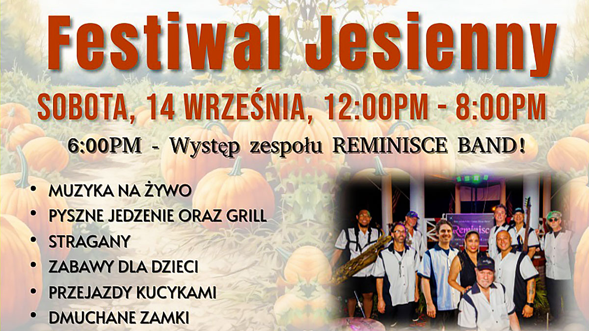 Jesienny Festiwal w Our Lady Queen of Peace Church w Hewitt, NJ