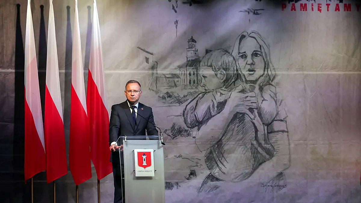  Prezydent RP Andrzej Duda w 85. rocznicę ataku hitlerowskich Niemiec na Polskę