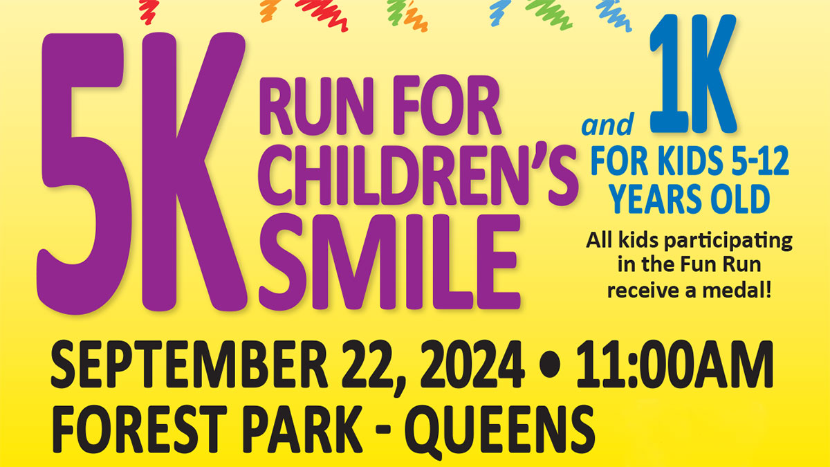 Run For Children's Smile 5K Run/Walk 2024 in New York