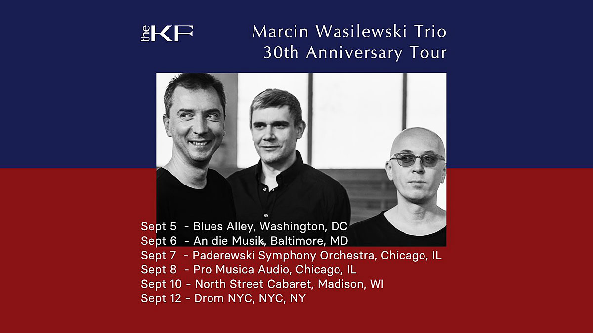 Marcin Wasilewski Trio - 30th Anniversary Tour in the USA