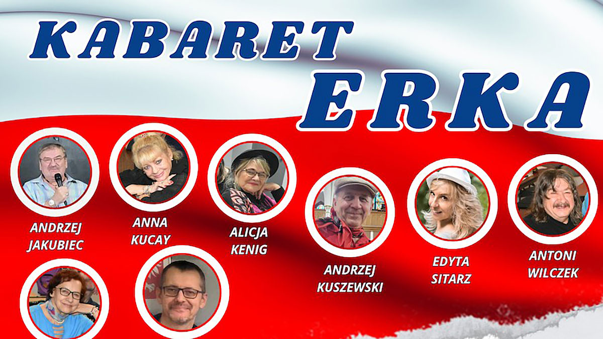 Kabaret ERKA w Polish Cultural Foundation w Clark