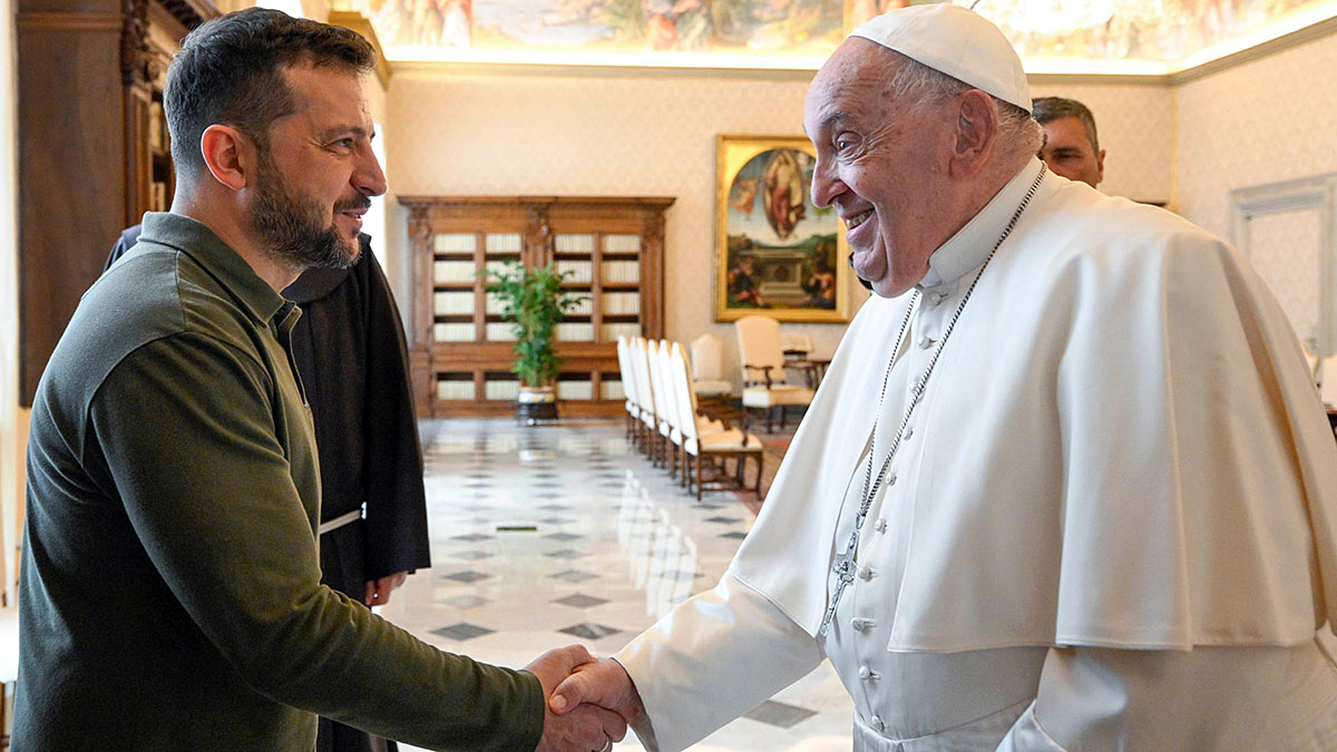 Papież przyjął na audiencji prezydenta Ukrainy