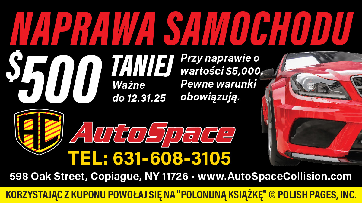 Naprawa samochodu po kolizji w Nowym Jorku. Dzwoń po wypadku 24/7. Warsztat samochodowy AutoSpace Collision