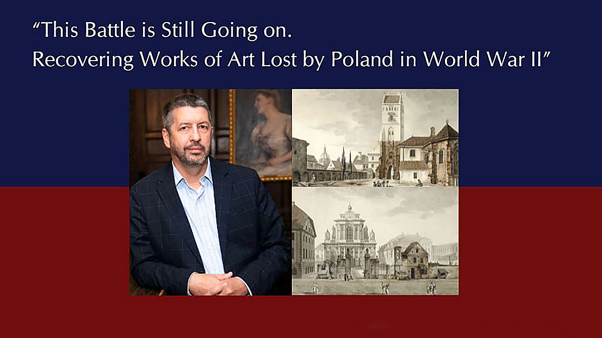 A Special Presentation ﻿by Marek Skulimowski in Parma, OH: "This Battle Is Still Going On: Recovering Works of Art Lost by Poland in World War II"