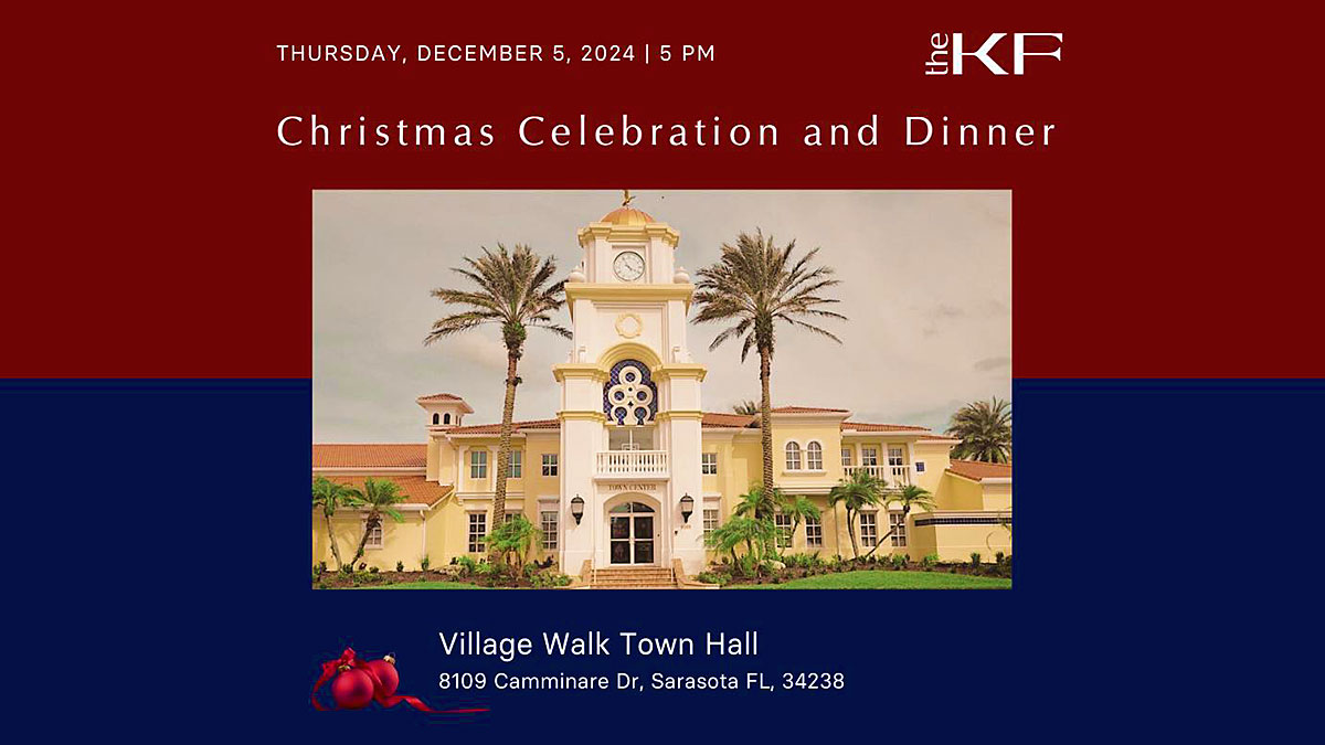 Christmas Celebration and Dinner in Sarasota with The Kosciuszko Foundation Florida Chapter