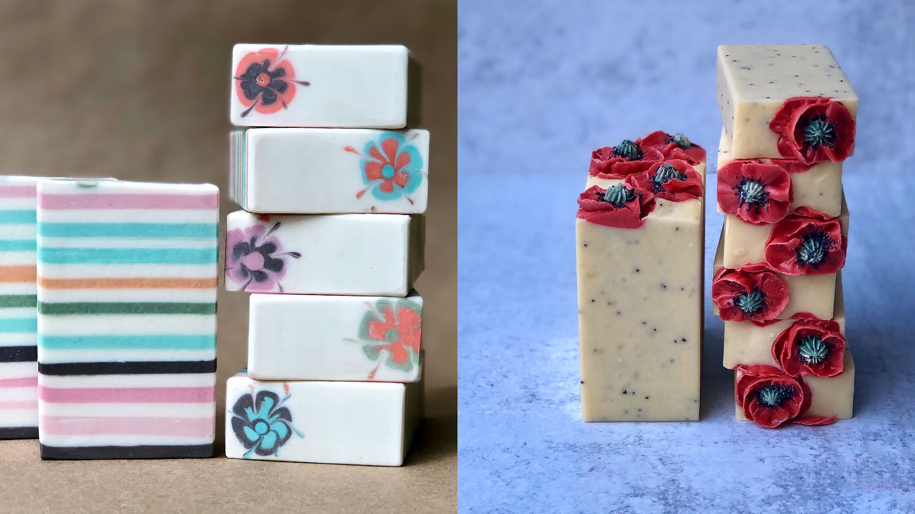 Custom Soaps from MagiDo. You can customize the scent, colors, and