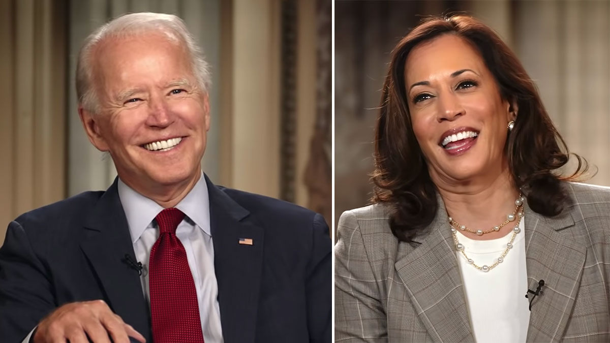 Joe Biden and Kamala Harris: A Socially Distanced Conversation - USA ...