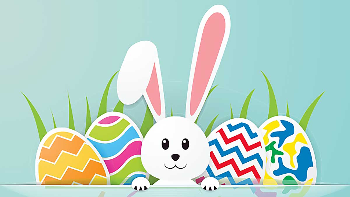 Easter Bunny Event at the Boro Park PSFCU Branch in New York this ...